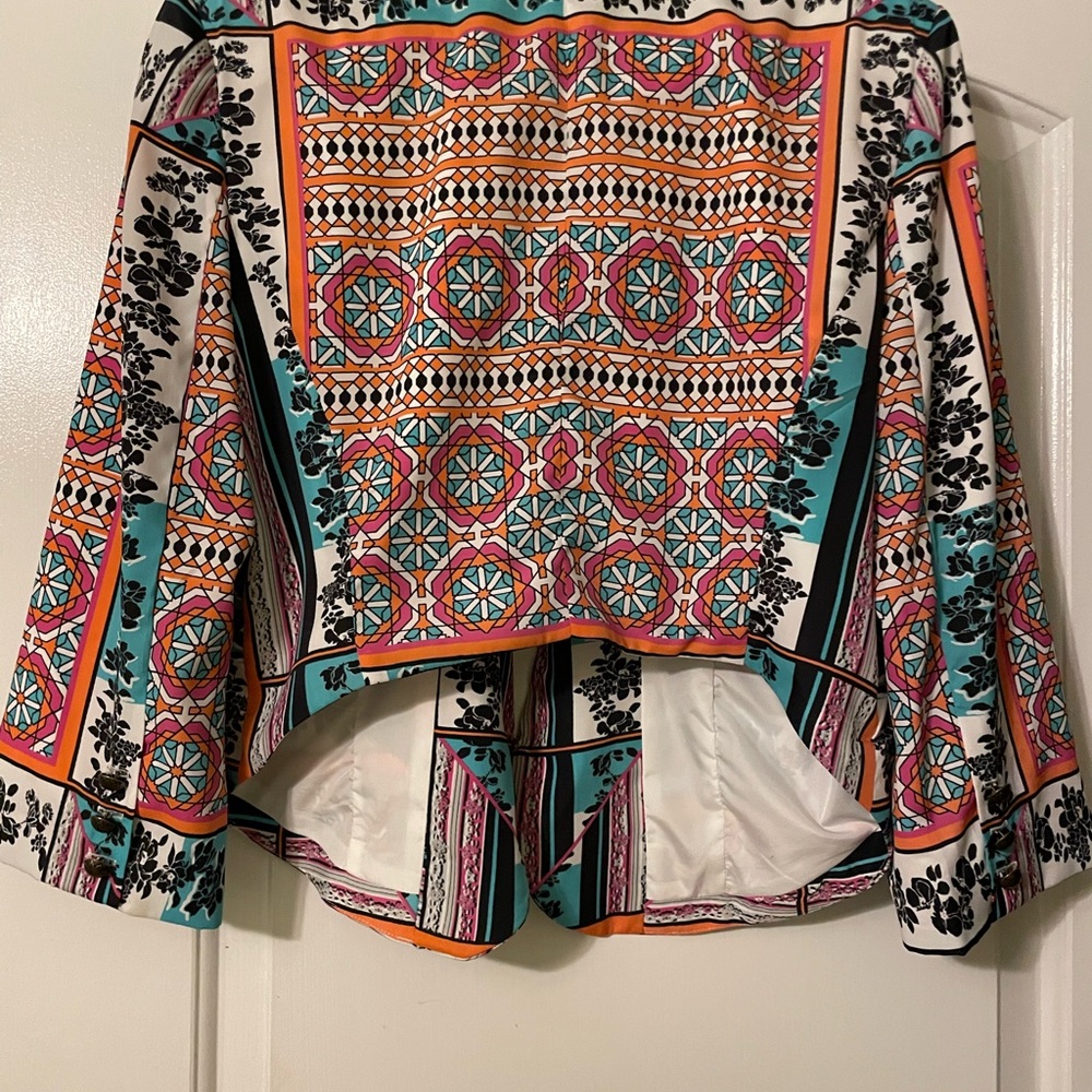 Ladakh Multicolor Patterned Blazer - image 4
